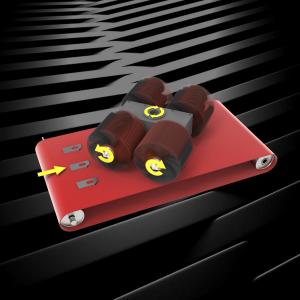 EJON YZ900 Stainless Steel Deburring Machine with Variable Frequency Spindle