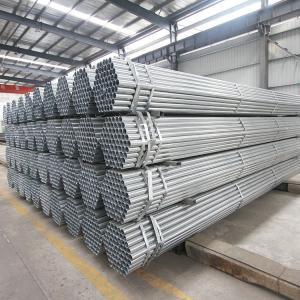 ANSI S355JR Q235 2.4mm Thick Galvanized Round Steel Pipe 3 Inch Schedule 40