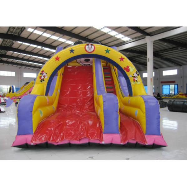 Quality Mickey High Slide Commercial Inflatable Water Slides, Enviroment - Friendly wholesale