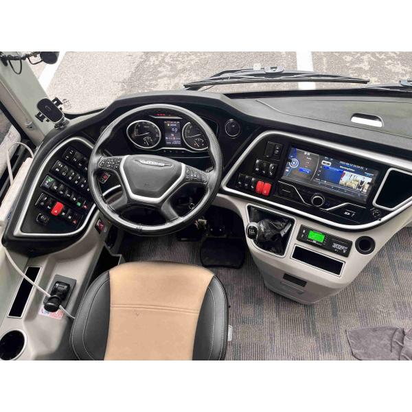 Double Decker Bus Sightseeing Yutong ZK6148 Rear Engine Coach 56 Seat Leftt Hand Driver