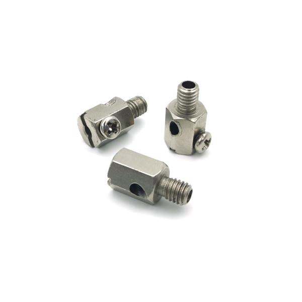 Quality Cable Clamp Wire Rope Lock Clips Two Way Wire Looping Nickel Cable Gripper wholesale