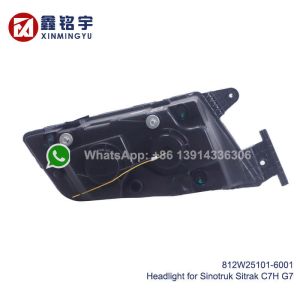 812W25101-6001 812W25101-6002 Sinotruk Sitrak C7H G7 Truck Head Lamp with