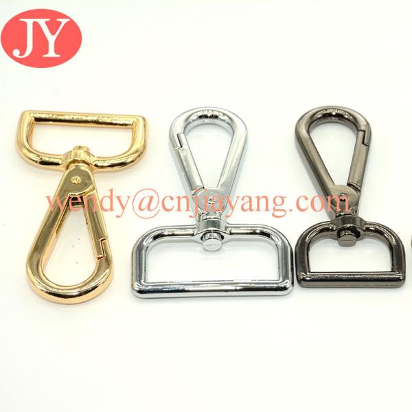 Quality swivel snap hooks gold metal snap hooks for purse wholesale