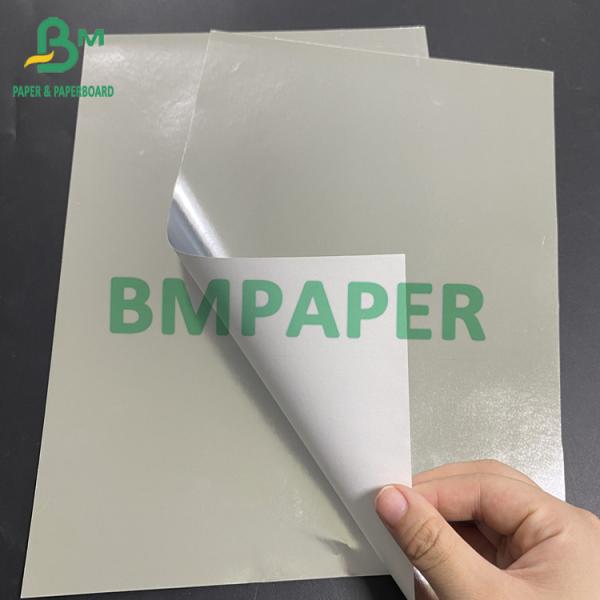 70gsm Label Metallic Paper For Beer Bottle Label Silver One Side Nonabsorbent Packaging Materials 70gsm Label Metallic Paper For Beer Bottle Label Silver One Side Nonabsorbent Packaging Materials