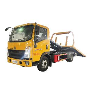 SINOTRUK HOWO Platform Wrecker Truck Multifunction 5 Tons CCC ISO SGS BV