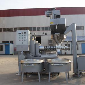 China Automatic Screw Oil Pressing Machine 15KW Cold Press Coconut Oil Press 160 Kg/H on sale