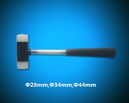 Quality Nylon hammer with steel handle, Nylon mallet with steel handle wholesale