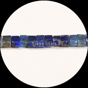 Natural Gemstone Polished Finish Cube Beads Amazonite Picture Jasper Loose Bead