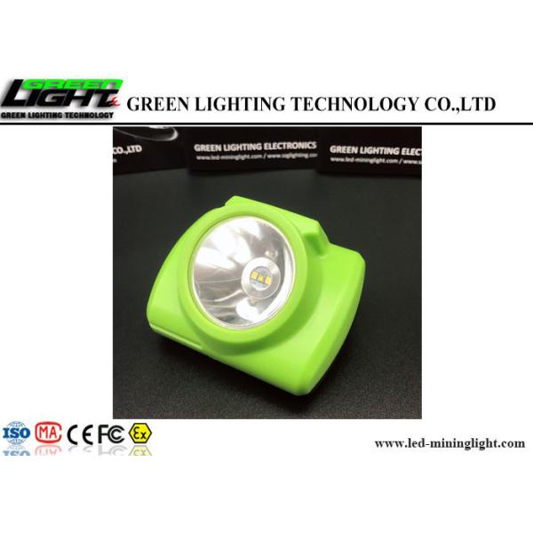 Rechargeable Underground Mining Cap Lamps 260lum Luminous With OLED Display