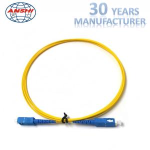 Fiber Optic Patch Cord SC - SC Connector Singlemode SM Simplex SX Can Customize