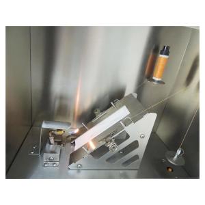 ASTM D1230 Fabric Flammability Testing Equipment 45 Degree Stainless Steel