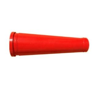 China 0161071C3000 Concrete Pump Reducer Pipe 20Mn Red Concrete Pump Tube on sale