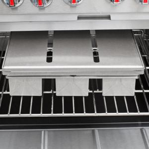 RK Bakeware China Foodservice NSF 3 Strap Aluminized Steel Pullman Pan Non