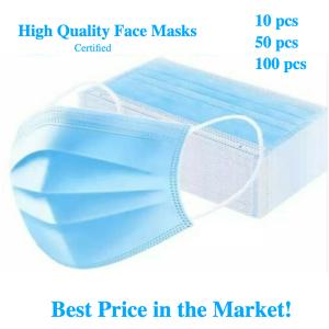 Corona Virus Disposable Medical Shield Face Mask Meltblown Nonwoven