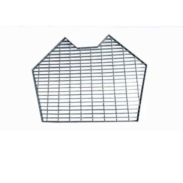 Irregular Steel Grating with Special Shapes and for Special Use for Factory,