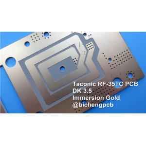 RF-35TC 20mil 0.508mm Taconic PCB Two Layer PCB ENIG Surface Finish
