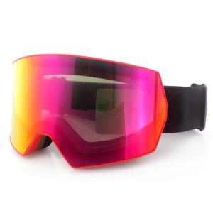 TPU frame Ski Snowboard Goggles Anti - Fog Double Layer Spherical Lenses