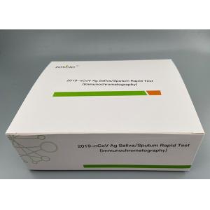 Cheap 2019-NCoV Saliva Sputum Ag Rapid Test Kit Usage Manual Test Method for sale