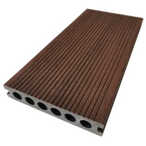 China 143x28mm 2.2meter Co Extrusion Hollow Decking on sale