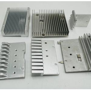 Large Round Extruded Led Heat Sink Aluminum Profiles Polishing Plating OEM
