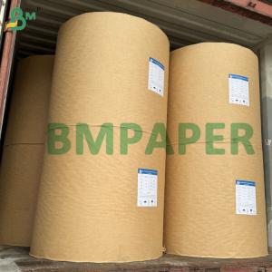 China 36gsm White and Brown Glass Lining Paper High Performance to Steel and Glass Surface on sale