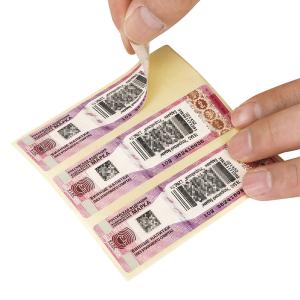 HX-32 Waterproof Vinyl Sticker Paper Fragile Anti Counterfeiting ROHS