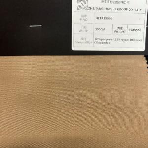 Polyester Rayon Wool Spandex Dyed Fabric for Garment