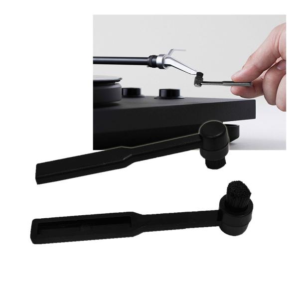 Record Cleaning Brush Vintage Record Player Dupont Hair Hanging Brush Phonograph Anti-Static Small Round Brush