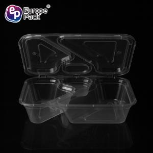 Custom plastic clear PP material disposable food plastic storage box
