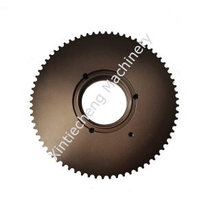 Black Anodized Timing Belt Pulley Aluminum 6082 Machining Non Standard