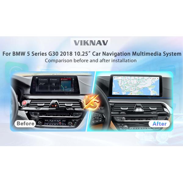 Wireless BMW G30 2018 android car player EVO 10 inch stereo GPS Navigation