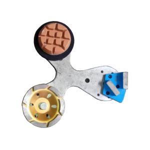 Large High Speed 380V Three Phase Stone Marble Floor Polisher 12 Heads