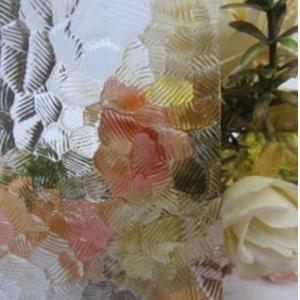 Cheap High Transmittance Clear Patterned Glass for Doors and Widows for sale