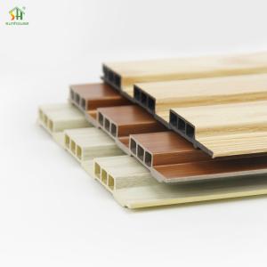 Cheap High Quality Impact Resistance Breathable Triple-Hole Grating Board Hardwearing Wpc Facade Wall Panel for sale