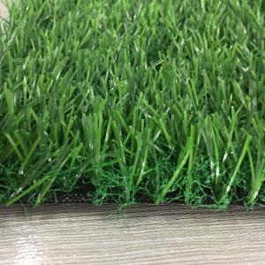 Hotel Garden Synthetic Residential Fake Grass Mat Luxury With Good Gloss