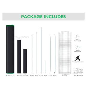 3000mm Height Led Grow Light Tent Kit With Window