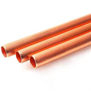 China Custom Type L Copper Pipe 15mm-108mm High Thermal Conductivity EN1057 Standard on sale