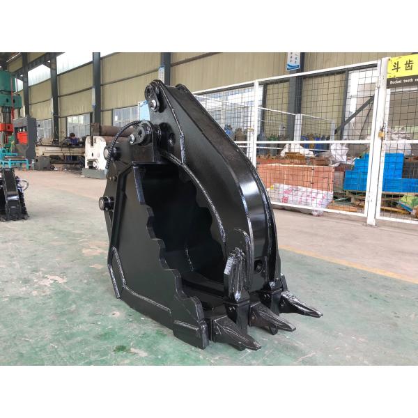 Quality Q345B Excavator Hydraulic Thumb , Graptor Bucket For CAT320 wholesale