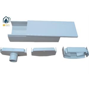 Square PVC NFT Hydroponic Channel For Easy Cleaning And Faster Growth