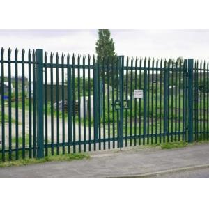 180cm Double Leaf Sliding Gate , 6m Length Galvanised Security Fencing