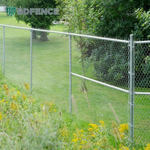 Cyclone Wire Fence For Garden In 8ft Height And 2.0-6.0mm Wire Diameter