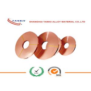 C1100 Pure Copper Foil 0.075mm * 19 mm for Electronics Industry ROHS Passed