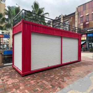 40ft Luxury Container House A Prefabricated Shop Solution with Eco Friendly