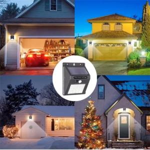 Modern Wall Sensor Light Outdoor 4000k Rotatable Wall Mount Sensor Light