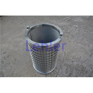 Perforated Plate Pressure Screen Basket Paint / Inks / Coatings Application