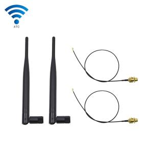 2.4ghz wifi antenna with rp-sma connector ufl 2.4ghz 5sbi antenna ipex 5dbi s m
