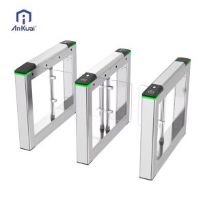 Stainless Steel Flap Barrier Turnstile with TTL232 Communication and 4 Pairs