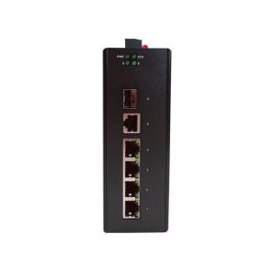 6 Ports Unmanaged Industrial Ethernet Switch 20/40/60/80/100KM ZC-S2006G