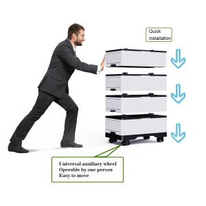 150v100ah lifepo4 battery for home 10kwh 20kwh stacked lithium ion battery