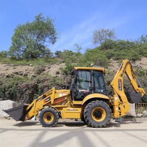Cummins Engine 100HP Construction Works Backhoe Loader With Accessories